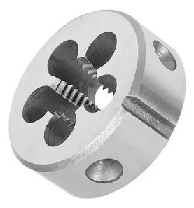 Cossinete Manual Aço Liga Bsw 5/8x11 Fpp Rosca Grossa Rocast