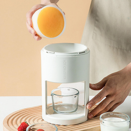De Gelo Portátil, Pequena Máquina De Smoothie Manual,