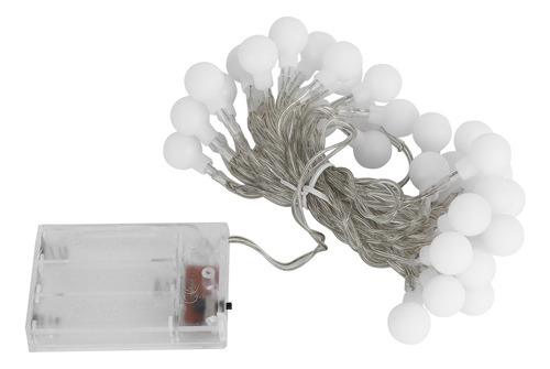 String Light, 4,2 M, 40 Luces Led, Impermeables, Funciona Co