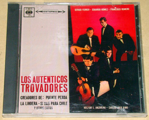 Los Autenticos Trovadores Cd Bajado Digitalizaco De Lp Kkt 