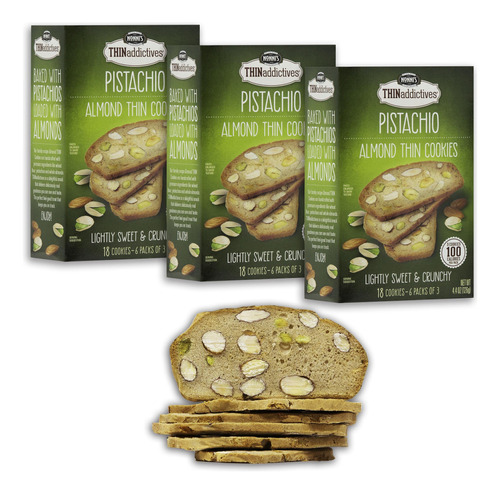 Nonni's Thinaddictives - Galletas Finas De Almendras  Gallet