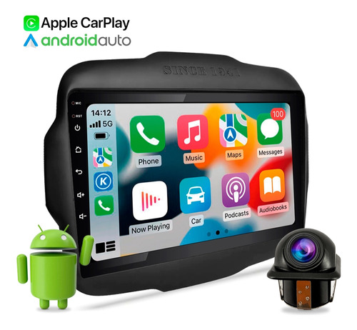 Multimidia Jeep Renegade Sport Longitude Android 13 32gb 9p