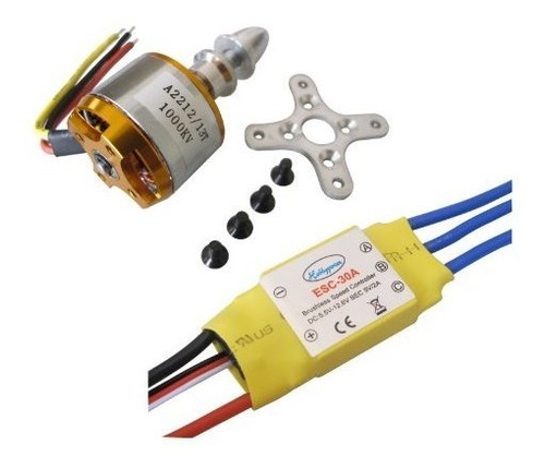 Hobbypower A2212 1000kv Motor Sin Escobillas 30a Esc Para Mu