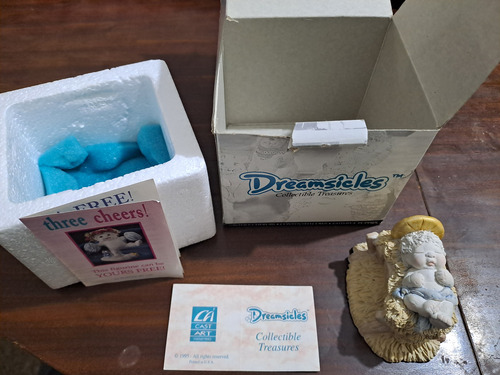 Estatuilla De Navidad Dreamsicles Baby Jesus (1995) Dx488 (Usado)