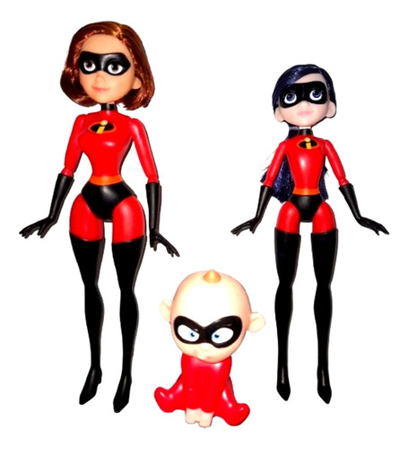 2 Muñecas Increibles Elastigirl Y Violeta Dinsey Pixar