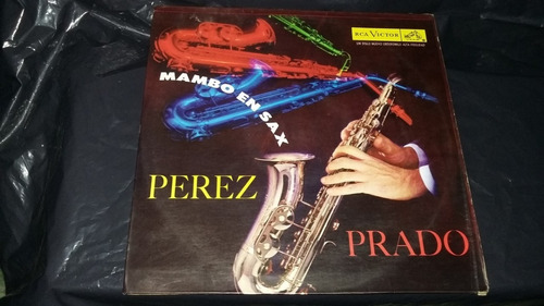 Perez Prado Mabos En Sax  Lp Vinilo Saxo Mambo Salsa
