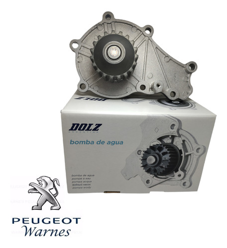 Bomba De Agua Marca Dolz Para Peugeot 408 1.6 Hdi 8 Valvulas