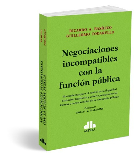 Negociaciones Incompatibles Con La Funcion Publica - Basilic