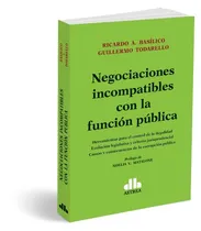 Comprar Negociaciones Incompatibles Con La Funcion Publica - Basilic