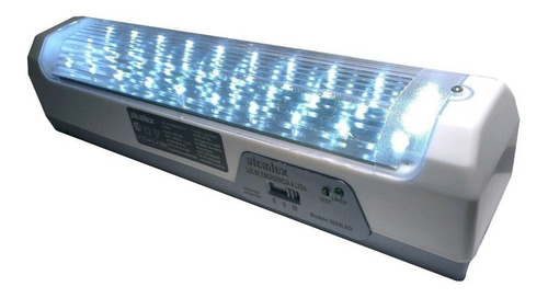 Luz de emergencia Atomlux 2028-LED con batería recargable 0.9 W 220V blanca