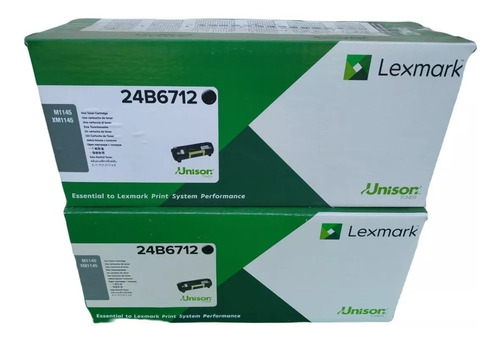 Toner Lexmark 24b6712 M1145 Xm1145 1145 Original Factura A B