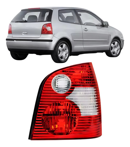 Kit Lanternas Vw Polo 2003-2004-2005-2006 Hatch