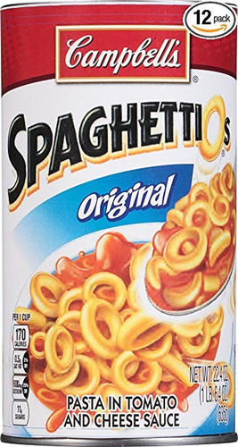 Spaghettios Original, 22.4 Oz. (pack De 12)