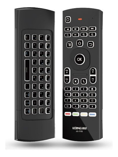 Controle Universal Com Mouse Teclado Bluetooth Para Pc E Tv