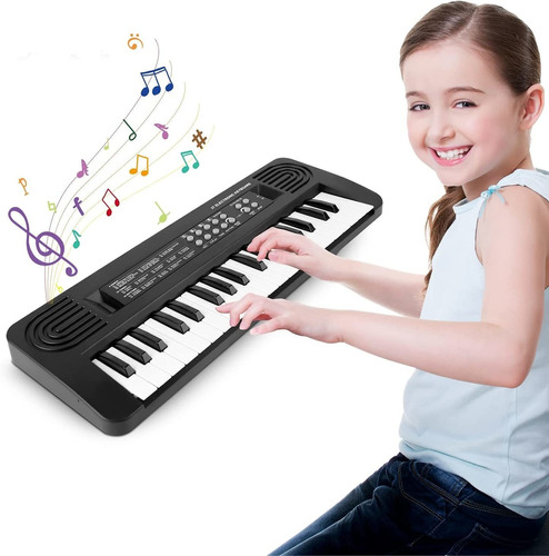 37 Teclas Teclado De Piano Para Niños Teclado Electró...