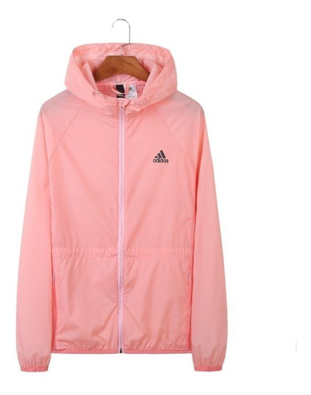 corta vento adidas rosa