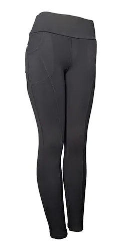 Calças Legging Plus Size Suplex Cintura Alta Com Bolso Ziper Montaria Plus  Size Feminina