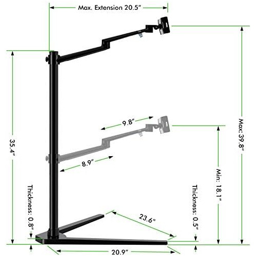 Soporte Tablet Cama - Soporte Tablet / iPad Ajustable A...