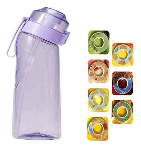 Botella Air Up Botella De Agua Con 7 Cápsulas De Sabores