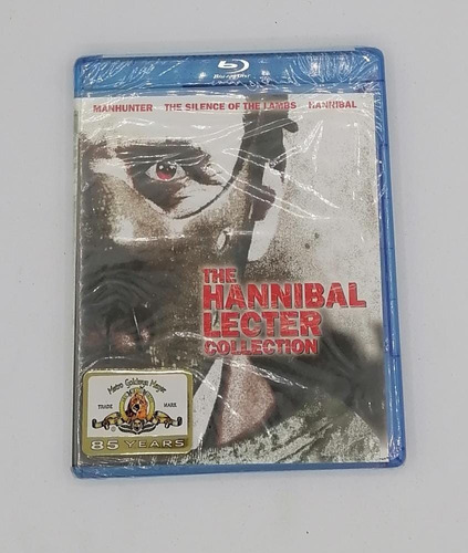 The Hannibal Lecter Col - 3 Discos - Nuevo Sellado - Blu-ray