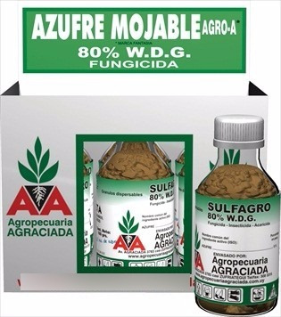 Fungicida Sulfagro Caja De 6 Frascos De 100 Ml