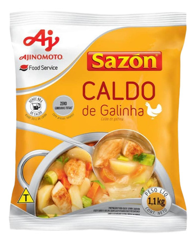 Caldo De Galinha Sazon 1,1kg