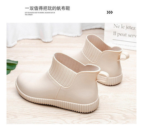 W Botas Impermeables De Corte Bajo Para Mujer