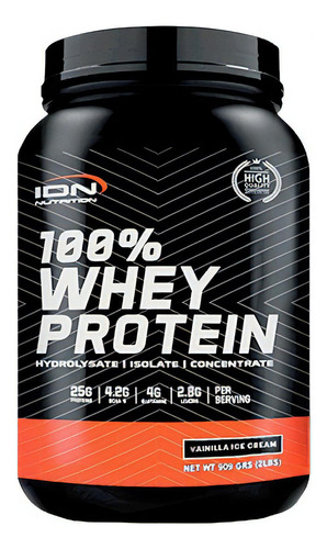 Proteina Whey Protein Instant Wpc Idn Nutrition