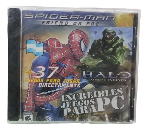 Juego Para Pc Spiderman + 37 Juegos Z4786 Milou