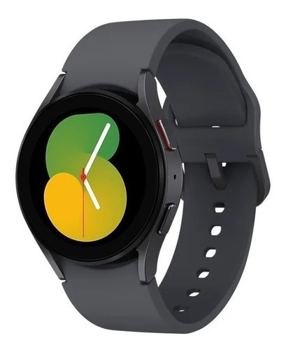 Samsung Galaxy Smartwatch 5 Reloj Inteligente Bluetooth   Color de la caja Blanco Color de la malla Negro Color del bisel Gris