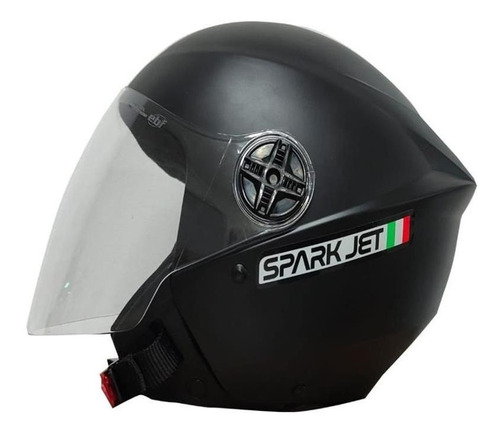 Capacete Moto Ebf Spark Jet Aberto Lançamento + Nfe