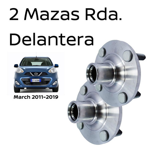 Mazas Rueda Delantera 2 Pz March 2018