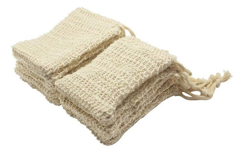 30 Bolsas De Jabón De Sisal Natural, Bolsa Ahorradora De Jab