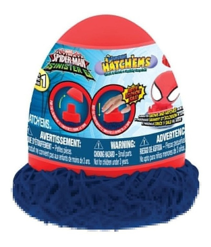 Imagem 1 de 7 de Ovo Surpresa Brinquedo -  Mashems Blastems Spiderman Dtc