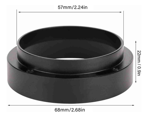 Embudo De Anillo Dosificador De Café En Polvo Con Accesorio