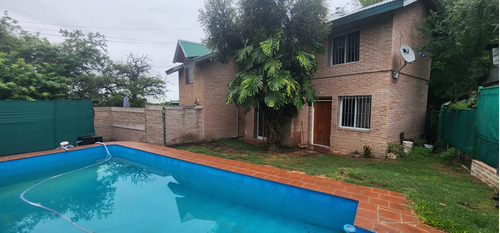 Villa Rivera Indarte Casa En Alquiler Con Cochera Y Pileta 2d 2b