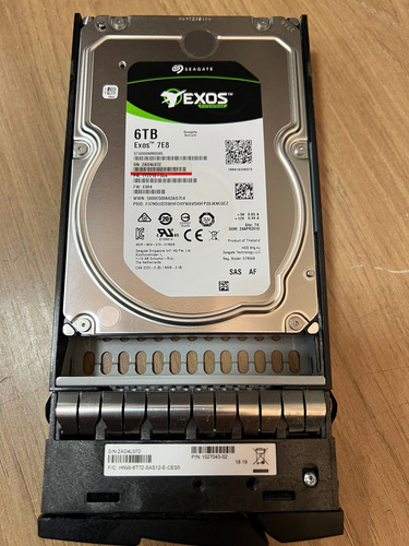 Gaveta Storage Seagate Sp-3212 - 12 X 6tb Sas 12g 58,06tib (Usado)