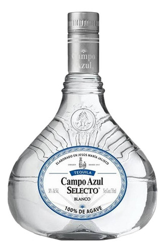 Pack De 12 Tequila Campo Azul Selecto Blanco 750 Ml