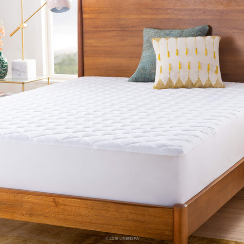 Linenspa Protector De Colchón Impermeable - Protege Tu Colchón Contra Líquidos, Alérgenos Y Accidentes - Capa Superior Absorbente - Queen