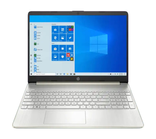 Notebook HP 15-ef1008la dourado pálido de 15,6", AMD Ryzen 3 4300U 8 GB de RAM, SSD de 256 GB, AMD Radeon RX Vega 5 1366x768px Windows 10 Home
