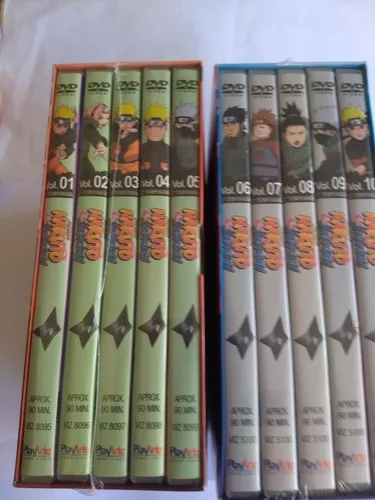 DVD Naruto Shippuden - BOX 2: 2º Temporada - UNBOXING 