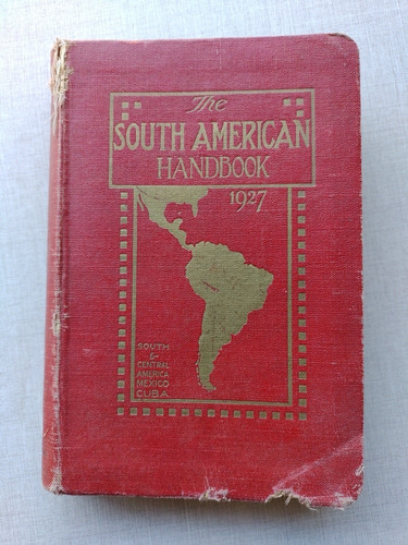 Guía Para Sudamérica 1927 Handbook En Inglés