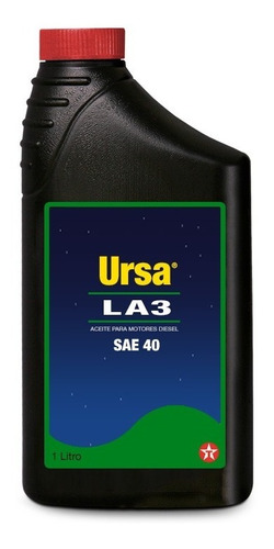 Lubricante Ursa La-3 Sae 40 1 Lt Texaco Aceite - Mileban