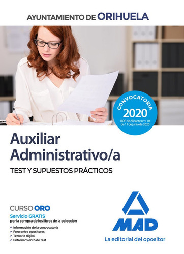 Libro Auxiliar Administrativo Del Ayuntamiento