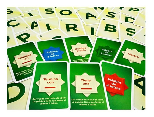 Scrabble Dash Juego Cartas Ruibal Naipes Mattel Original
