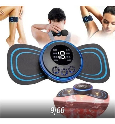 Massageador Elétrico Dor Coluna Joelhos Lombar Pescoço Ombro