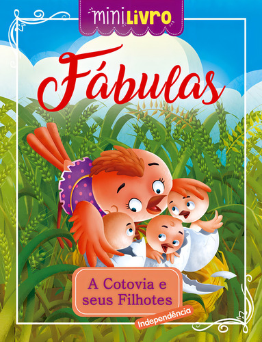 Fábulas - A cotovia e seus filhotes, de Cultural, Ciranda. Minilivro Editorial Ciranda Cultural em português, 2017