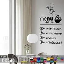 Comprar Vinilos Decorativos Cocina Menu Del Dia Stickers Calcomania