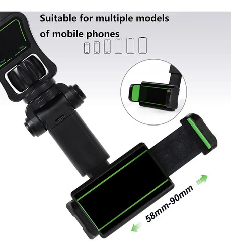Soporte Multifuncional Para Teléfono Con Espejo Retrovisor