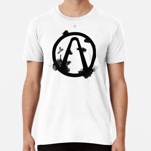 Remera Vault Logo Black - Borderlands Algodon Premium